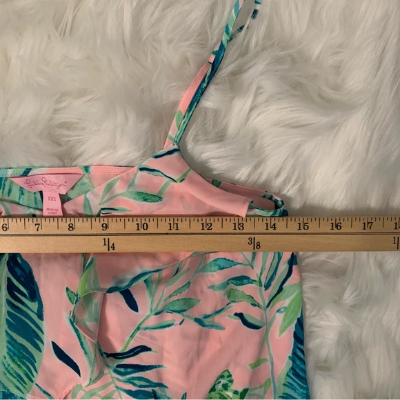 Lilly Pulitzer Karmen Cami Coral Reef Tint Chimpoiserie XXS - Picture 7 of 10